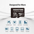 Gigastone 128GB A1 V30 1-Pack, 4K 100MB/s 10, Micro SD Card Video Pro, Security Camera, Dash Cam, Drone, MicroSDXC