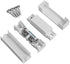 WESUA 5 Pack NC Magnetic Switch Contacts Door Sensor for Home Alarm Security System