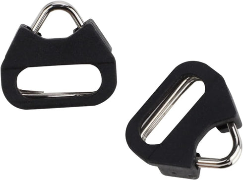 Stainless Steel Triangle Split Ring,Camera Strap Hook Lug Ring, with Plastic Cap,for Belt Hook Lanyard for Camera Shoulder Strap (2 pcs)