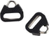 Stainless Steel Triangle Split Ring,Camera Strap Hook Lug Ring, with Plastic Cap,for Belt Hook Lanyard for Camera Shoulder Strap (2 pcs)