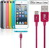 RND Apple Certified Lightning to USB Cable, 1.5FT, for iPhone, iPad, iPod, Pink