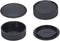 M39 Camera Body Cap & Rear Lens Cover for Leica L39 M39 Camera and 39mm Screw Mount Lens (2 Pack)