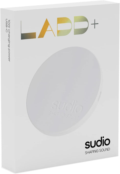 Sudio Ladd+ Qi Certified Wireless Charger Pad, Fast & Slim for All Devices, Durable Wireless Phone Charger