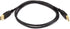 Monoprice 105442 3ft USB 2.0 A Male to A Male 28/24AWG Cable (Gold Plated) - Black for Data Transfer Hard Drive