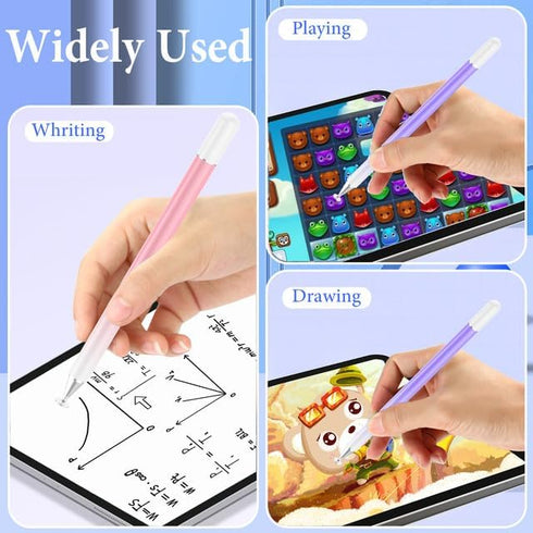 Stylus Pens for Touch Screens (2PCS), Luntak High Precision Magnetic Disc Universal Stylus Pen for iPad, 2 in 1