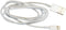 VisionTek 1 Meter Lightning to USB Cable - White, Model 900704, 3 Feet Long for Fast Charging and Data Transfer.