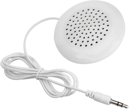 Cuifati 2PCS Mini Stereo Speaker,New DIY Pillow Speaker 3.5mm Mini Stereo Speaker,True HD
