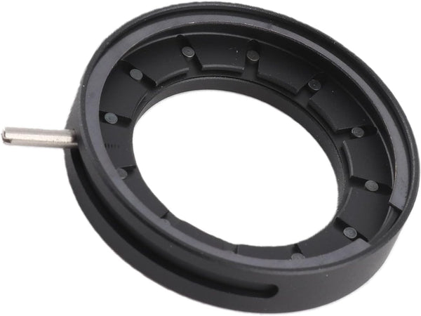 Garosa Adjustable Aperture Diaphragm 1.5-25mm Microscope Adapter Aperture Adjustable Lens Diaphragm Optical Diaphragm