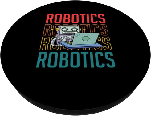Cute Robotics Vintage Droid Builder Retro PopSockets Standard PopGrip