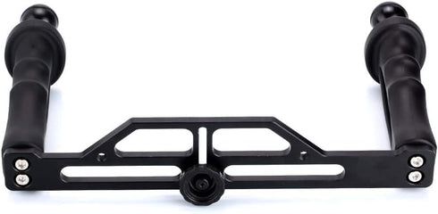 Underwater Video Light Stabilizer Tray, Lightweight Aluminium Tray for GoPro OSMO and Other Cameras with 1/4 inch Screw