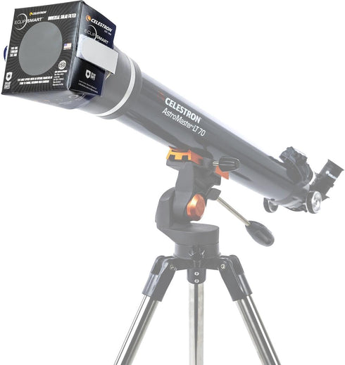 Celestron EclipSmart Safe Solar Eclipse Telescope and Camera Filter, Meets ISO 12312-2:2015(E) Standards