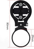 Adjustable Bike Stem Top Cap Mount - Out Front Combo Computer Mount for Wahoo Elemnt, Garmin Edge, Bryton Rider