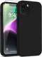 DEENAKIN iPhone 14 Case with Screen Protector - Enhanced Camera Cover, 16ft Drop Tested, Soft Silicone Gel Rubber, Slim