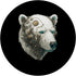 Steampunk Mechanical Polar Bear Robot PopSockets Standard PopGrip