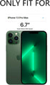 iPhone 13 Pro Max Case, Red Silicone TPU Rubber Back Cover Compatible for iPhone 13 Pro Max (6.7 inch)