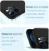 Phone Case for BLU View 5 B160V (6.56") with 1X Tempered Glass Screen Protector, Ultra-thin Soft Silicone Skin, Flowers