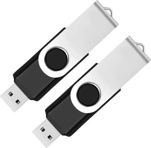 Maspen 2 Pack 64GB USB Flash Drive USB 2.0 Thumb Drives Jump Drive