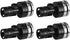 4 Pack 1/10 SCX10, Magnetic Invisible Body Post Mounts for RC Crawler Truck Axial RC Car Body Holders Replacement