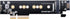 SilverStone Technology ECM28 1U Low Profile PCIe x4 to M.2 NVMe & M.2 SATA Adapter Card, SST-ECM28