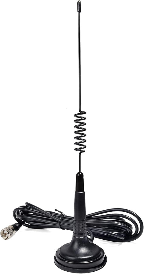 YNIBST 27MHz Magnetic Mount CB Antenna W/PL259 Connector,for Cobra Midland Uniden Radioddity President