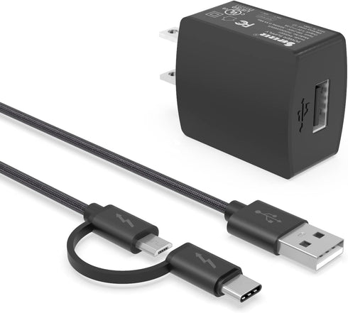Superer Charger for All Amazon Kindle Fire HD, HDX, Paperwhite, Echo Dot, Oasis E-Reader, Adults Kids Edition Tablet