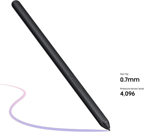 Black Galaxy S21 Ultra Pen Replacement with 5 Pen Tips for Samsung Galaxy S21 Ultra 5G Touch Stylus S Pen