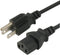UpBright 3-Prong AC IN Power Cable Cord Compatible with ECOXGEAR EcoBoulder+ Bluetooth Waterproof Outdoor Speaker