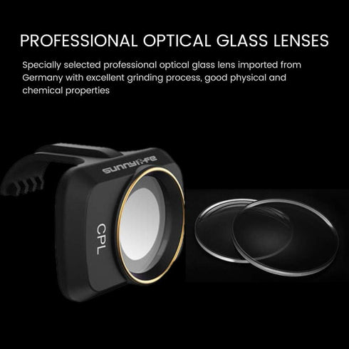 Lens ND Filters Set CPL ND8 ND16, Multi Coated Filters Combo for DJI Mini 4K/Mavic Mini/Mini 2