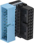 5PCS USB 3.0 19-Pin Motherboard Connector Internal Header, Male to Female Extension Adapter