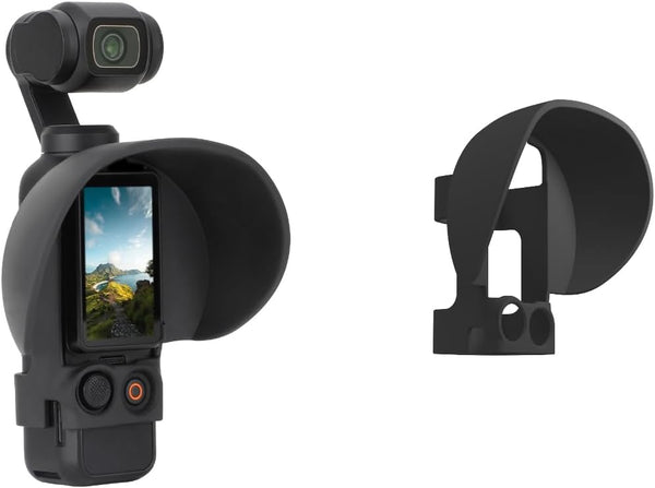 Pocket 3 Screen Sun Hood Sunshade for DJI Osmo Pocket 3 Camera, Lens Sunshade Cover Protector