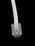 Ted Lele Male to Male 6P2C RJ11 Telephone Fax Machines Modems Straight Cable Wire, 5M / 16.4ft Long