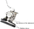 UAYESOK Car Antenna Mount Bracket Clip Trunk Lid Hatchback Mobile Radio Antenna Base with 5M/16.4ft SO239 to PL-259