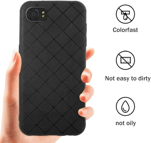 ELISORLI Compatible with Women Men BlackBerry KEYone case Rugged Thin Slim Cell Accessories Anti-Slip Fit Rubber TPU Mobile Phone Full Body Silicone Cover for KEY1 Key 1 One BBB100-1 Women Men Black