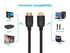 8K 48Gbps, 6 Monoprice Ultra High Speed HDMI Cable - Dynamic HDR, eARC, Feet, Black - DynamicView Series