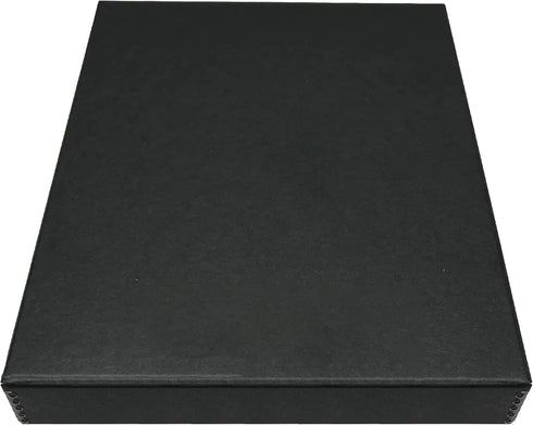Golden State Art Archival Folio Storage Box 11x14, Clamshell Design with Metal Edge for Preserving Photos, Documents,