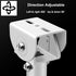 Security Camera Mounting Bracket Extender Pole I-Type, 30-60cm Adjustable Ceiling Mount for CCTV IP Camera