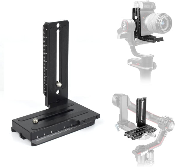 Akeipho L Bracket Vertical Mount Quick Release Plate for DJI Ronin RSC2 /