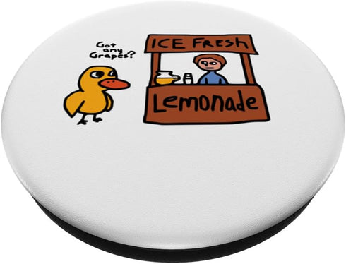 The Duck Song Got Any Grapes Funny Meme PopSockets Standard PopGrip