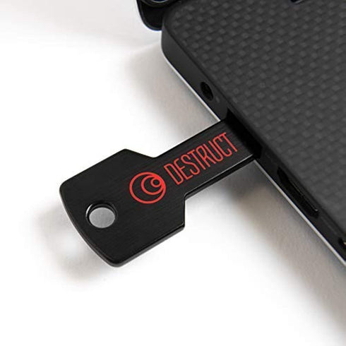 DESTRUCT USB Gadget - Military Grade Hard Drive Wiper - Permanently Erase All