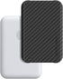 MONOCARBON MagSafe Battery Pack Case for iPhone 15 Pro Max, Carbon-Fiber Portable Charger Case for iPhone 14, 13, 12,
