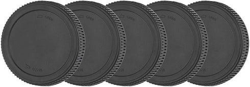 Camera Rear Lens, 5PCS Portable Plastic Camera Lens Cover for Olympus Lenses