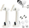 USIDAER Universal CCTV Security Camera Mounting, IP Camera Bracket, Aluminum Alloy Indoor Outdoor Wall Ceiling Mount