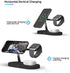 5 in 1 Magnetic Wireless Charging Stand, 15W Fast Mag-Safe Charging Station for iPhone 15/14/13/12 Series, iWatch,