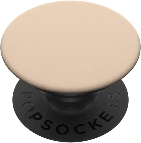 PopSockets Swappable PopGrip Cream Beige Tan Color