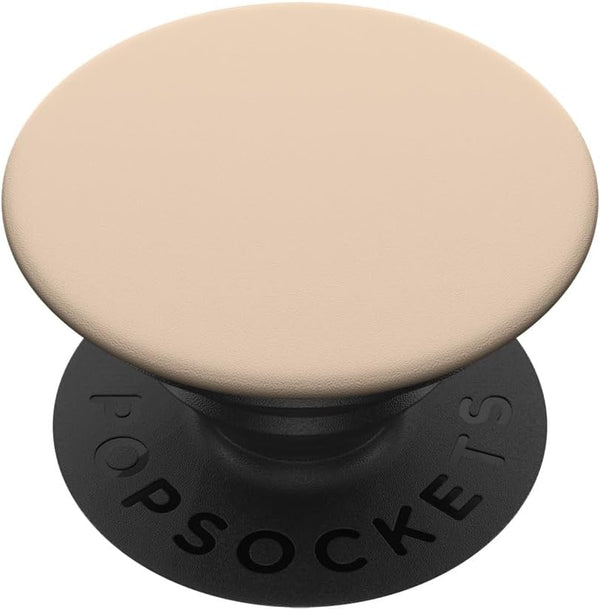 PopSockets Swappable PopGrip Cream Beige Tan Color