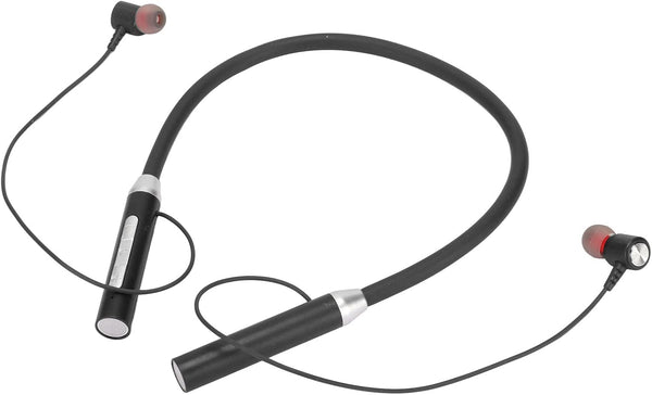 BT 5.2 Neckband Earbuds - Magnetic Headphones, IPX5 Waterproof Stereo Ergonomic Enhanced Bass Sports Earphone, Black