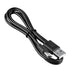 10mm PKPOWER New DC Extra Long Tip Micro USB Charger Cable Cord for Charging Power Bank, black