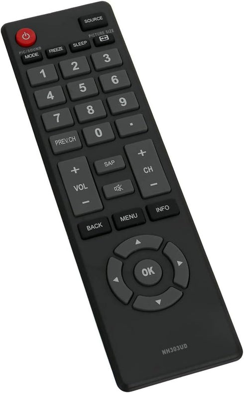 New NH303UD sub NH305UD Remote for Emerson TV Models LE290EM4F, LE391EM4, LF280EM5, and more