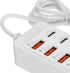 Generic 12-in-1 Docking Station, Multiport Adapter USB Charging Hub for Laptop, Desktop, Tablet, Home Office, Study