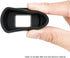 JJC 58mm T7 T6 T8i T7i T6i SL3 SL2 90D 80D 77D 4000D 18-55mm Multi-Coated UV Filter + Long Soft Viewfinder Eyecup